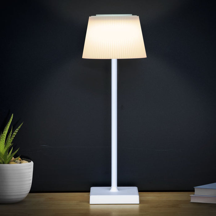 Dellonda Rechargeable Table Lamp for Home Office Restaurant RGB Colours Dellonda - UK Camping And Leisure