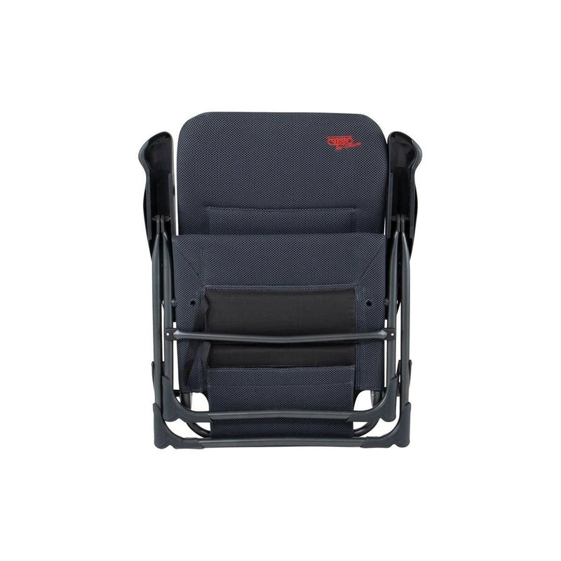 Crespo Beach Chair AP/205 Air Deluxe Grey Crespo - UK Camping And Leisure