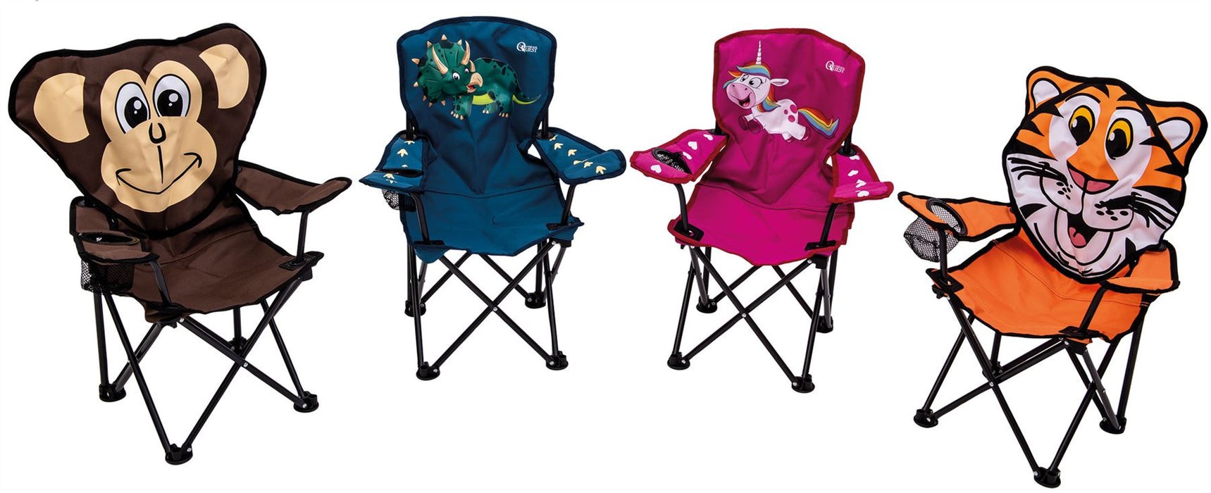 Quest Childrens Dinosaur Folding Chair Quest - UK Camping And Leisure
