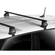 Summit SUP-101 Premium Multi Fit Roof Bars, Black Steel, Set of 2 Summit - UK Camping And Leisure