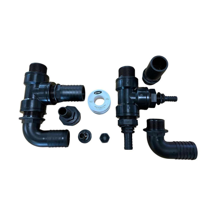 Plumbing Kit for Ducato Twin Water Tank (62L & 92L Tank Combined) Wydale Plastics - UK Camping And Leisure