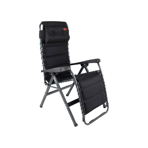 Crespo Zero Gravity Chair AP/232 Air Deluxe Black Crespo - UK Camping And Leisure