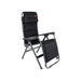 Crespo Zero Gravity Chair AP/232 Air Deluxe Black Crespo - UK Camping And Leisure