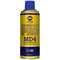 Morris MD 4 Penetrating Fluid Aerosol 400ml Powerful Rust & Corrosion Remover