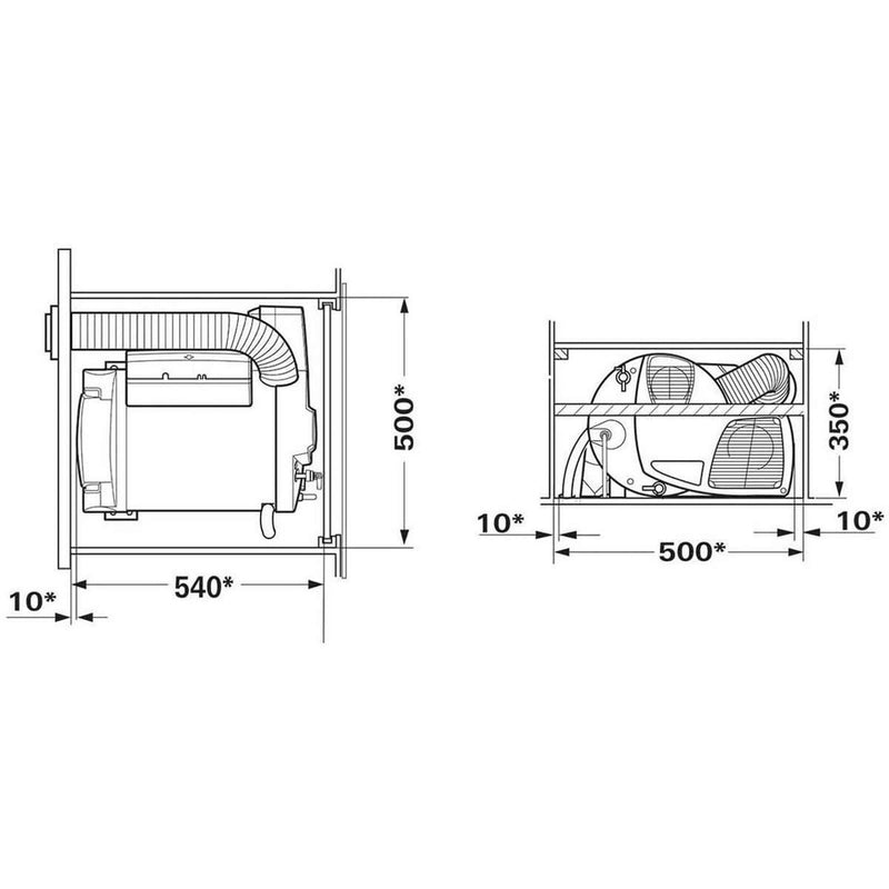 Truma Combi Heater 2E Space & Water Heater Kit (Gas and Electric) - View 5