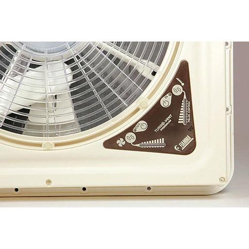 Fiamma Turbo Vent Premium White 03624H02- Fiamma - UK Camping And Leisure