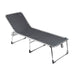 Crespo Lounger XL AL/364 Dark Grey Crespo - UK Camping And Leisure