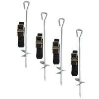 Dellonda 4pc Trampoline Anchor Kit