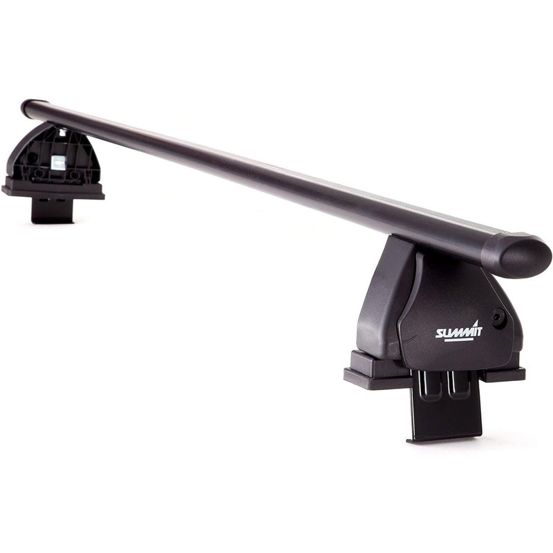 Summit SUP-080 Premium Multi Fit Roof Bars, Black Steel, Set of 2 Summit - UK Camping And Leisure