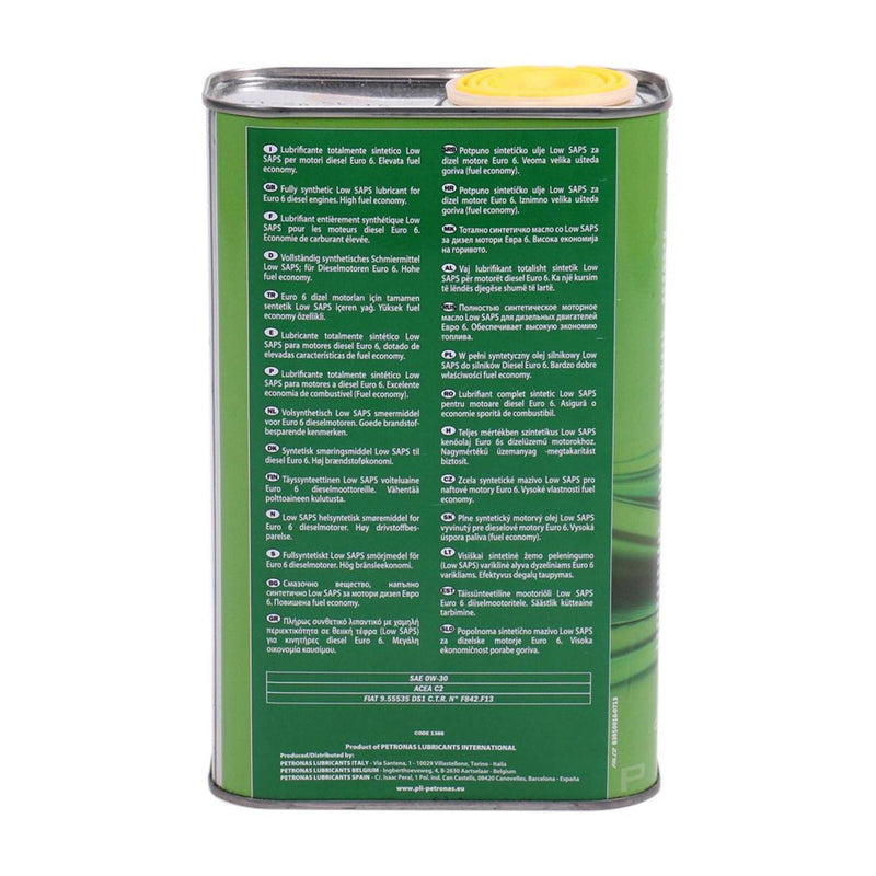 AG Automotive Petronas Selenia WR Forward 0W-30 Engine Oil 1 Litre AG - UK Camping And Leisure