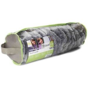 Travellife Chenille Grey 90X205Cm 3416061 Travellife - UK Camping And Leisure