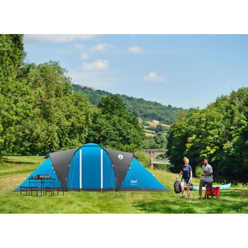 Coleman Spruce Falls 6-Person Tent Spacious Vis-à-Vis Family Camping - Image 2 of 12 | UK Camping and Leisure