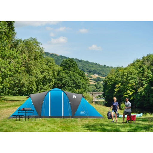 Coleman Spruce Falls 6-Person Tent Spacious Vis-à-Vis Family Camping - Image 2 of 12 | UK Camping and Leisure