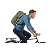 Thule Paramount Commuter Rucksack 27L Olivine Green Cycling Backpack Thule - UK Camping And Leisure