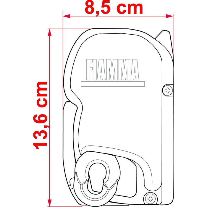 Fiamma F45S Titanium 3M Royal Blue 06290A01Q Fiamma - UK Camping And Leisure