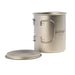Vango Titanium Single Walled 450ml Mug Titanium Vango - UK Camping And Leisure