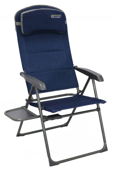 Quest Ragley Pro Recline Camping Caravan Chair with Side Table Quest - UK Camping And Leisure