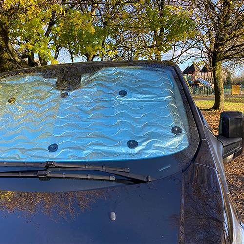 Maypole Ford Transit Custom Internal Thermal Blind | summer, winter