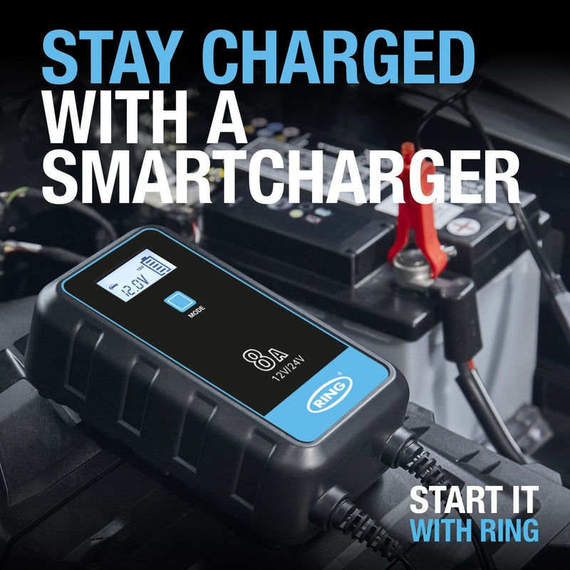 Ring RSC908T SMARTCHARGE 8 Charger & Maintainer - View 11