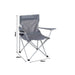 Bo-Camp Folding Chair Compact Steel Grey Bo-Camp - UK Camping And Leisure