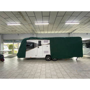 Caravan cover max (XXLarge , 630 - 690cm) green 4346G8 Quest - UK Camping And Leisure