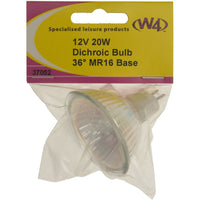 MDS1203 W4 12v 20w 30 MR16 dichroic bulb 37052