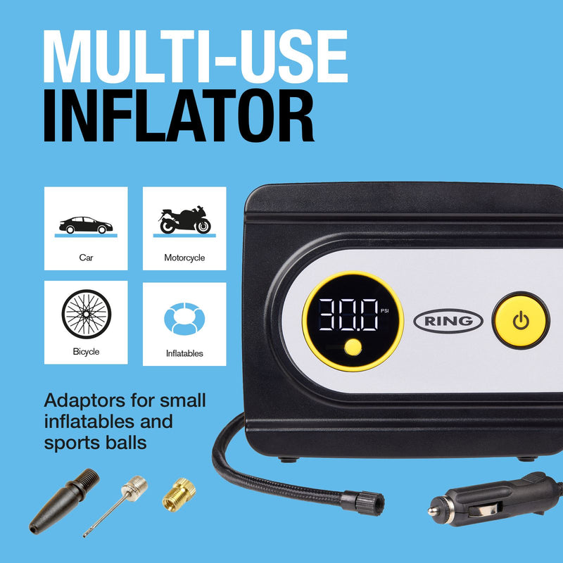 Ring RAC612 TYREINFLATE 20 Digital Tyre Inflator