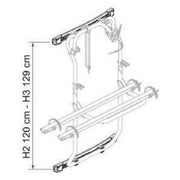 Fiamma Kit Bars Dj Transit >14 For Cb Dj 08754-04- Fiamma - UK Camping And Leisure