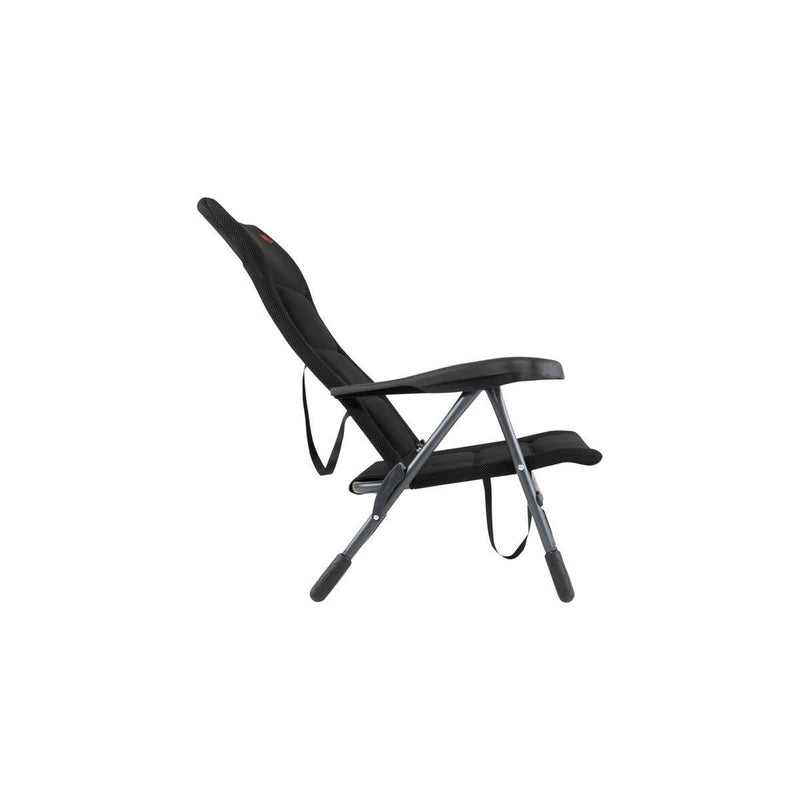 Crespo Beach Chair AP/205 Air Deluxe Black Crespo - UK Camping And Leisure