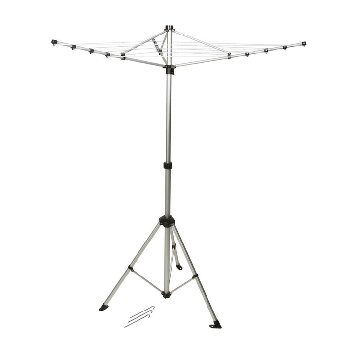 Bo-Camp Drying Rack Compact Wire Length 12M Bo-Camp - UK Camping And Leisure