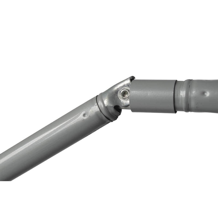 Bo-Camp Parasol Articulated Arm Polyester Dia 250cm Grey Bo-Camp - UK Camping And Leisure