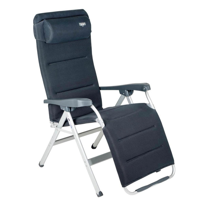 Crespo Zero Gravity Chair AA/234 Air Elite Grey Crespo - UK Camping And Leisure