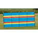 5 Pole Multicoloured Polythene Windbreak 1442 Quest - UK Camping And Leisure