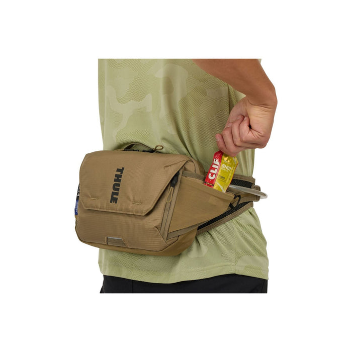 Thule Rail hydration hip pack 4L faded khaki Thule - UK Camping And Leisure