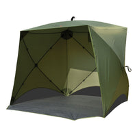 Quest Screen House 4 Mini pop up Gazebo Green