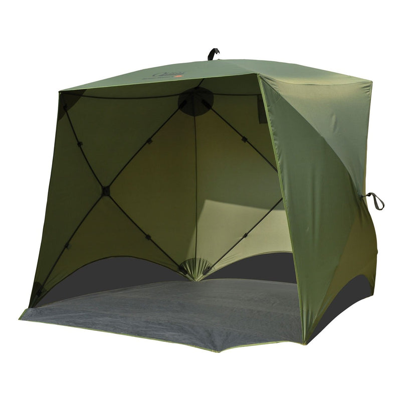 Quest Screen House 4 Mini pop up Gazebo Green Quest - UK Camping And Leisure