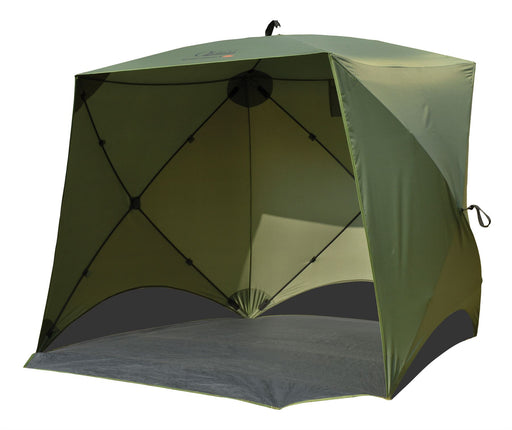 Quest Screen House 4 Mini pop up Gazebo Green Quest - UK Camping And Leisure