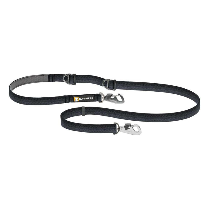 Ruffwear Switchbak Double-Ended Dog Lead in Basalt Grey (One Size) Ruffwear - UK Camping And Leisure