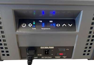 myCOOLMAN 53L Dual Zone Portable Fridge/Freezer 12/24V DC & 240V AC Independent Temp Control