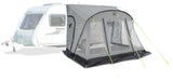 Quest Falcon Pro 390 Poled Porch Caravan Awning Grey Quest Leisure - UK Camping And Leisure
