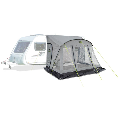 Quest Falcon Pro 390 Poled Porch Caravan Awning Grey Quest Leisure - UK Camping And Leisure