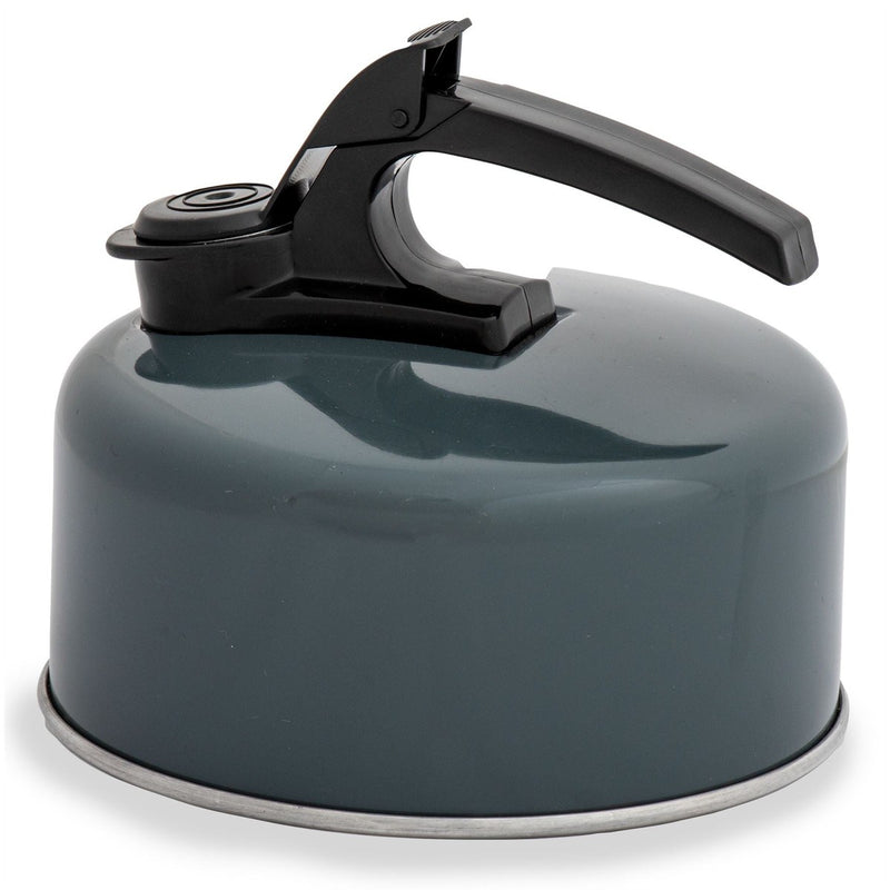 Quest Olton 2L Whistling Kettle - Slate Quest - UK Camping And Leisure