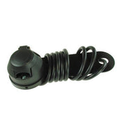 12N PRE-WIRED 7PIN SOCKET & BACK PLATE WITH 2M CABLE BK - View 2