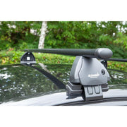 Summit SUP-025 Premium Multi Fit Roof Bars, Black Steel, Set of 2 Summit - UK Camping And Leisure