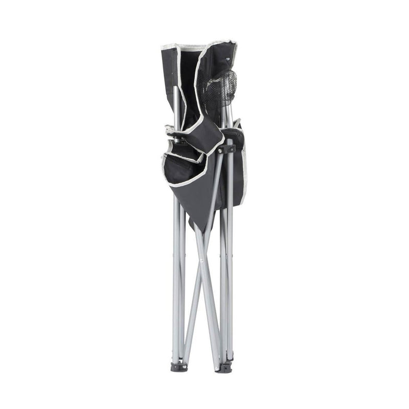 Bo-Camp Folding Chair Compact Steel Black Bo-Camp - UK Camping And Leisure