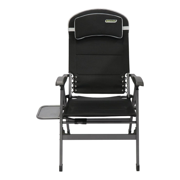 Vienna Pro Comfort chair with side table F1362 Quest - UK Camping And Leisure