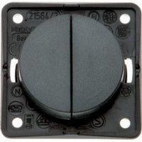 Double Switch Anthracite (21232A) Convenient Double Switch for Your Caravan