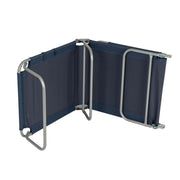 Bo-Camp Sun Lounger 5 Positions Blue Bo-Camp - UK Camping And Leisure