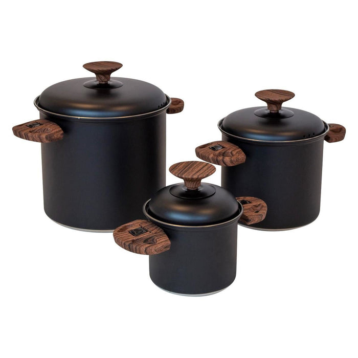 Bo-Camp Industrial Collection Cookware Set Hading Compact 3 Bo-Camp - UK Camping And Leisure