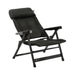 Travellife Lucca Recliner Lounge True Black 2130310 Travellife - UK Camping And Leisure